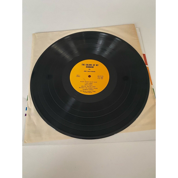 The Colors Of My Rainbow Joe Wayman 1978 LP MK-87-733 Good Apple Records VG+ - Picture 6 of 7